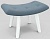 Банкетка "Комфорт-7" CATANIA DUSTY BLUE
