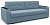 Диван "БОСТОН" CATANIA DUSTY BLUE