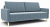 Диван "ХИЛТОН" CATANIA DUSTY BLUE