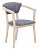 Стул-кресло Н SENSEY STEEL GREY