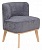Кресло отдыха "Жирон" SENSEY STEEL GREY