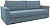 Диван "НИКОЛЬ" CATANIA DUSTY BLUE