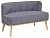 Диван "Жирон" (2-х) SENSEY STEEL GREY