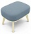 Банкетка "Комфорт-5" CATANIA DUSTY BLUE