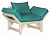 Кресло отдыха "Бинго" Массив BRAVO EMERALD