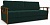 Диван "БАРОН" SENSEY BOTLE GREEN