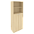 Шкаф высокий широкий (2 средние двери ЛДСП) Л.СТ-1.6 STYLE