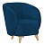 Кресло отдыха "РИККО" SENSEY DEEP BLUE